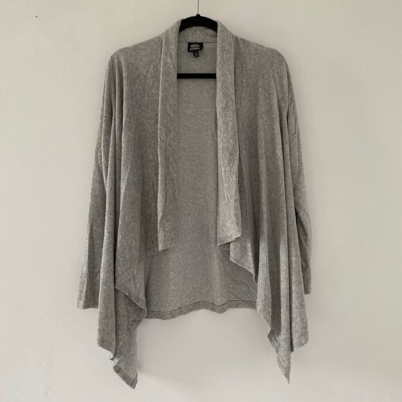 Gray Cardigan Sweater - Picture 1 of 4